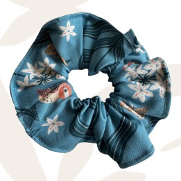 Scrunchies. Pájaros.