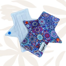 Compresas salvaslip de tela. Hippy.